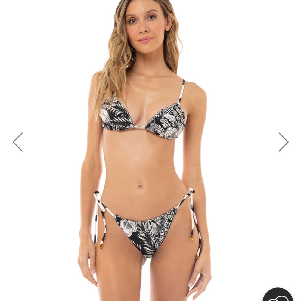 Floral Black Bikini Set/Polka Dot Bikini Set